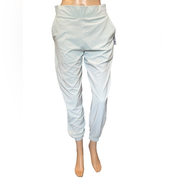 ATHLETA Womens Brooklyn Ankle Pant Lightweight Textured Jogger Active Size 10 - Picture 1 of 12